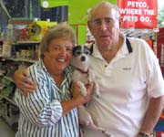 Susan & Annie with adopter